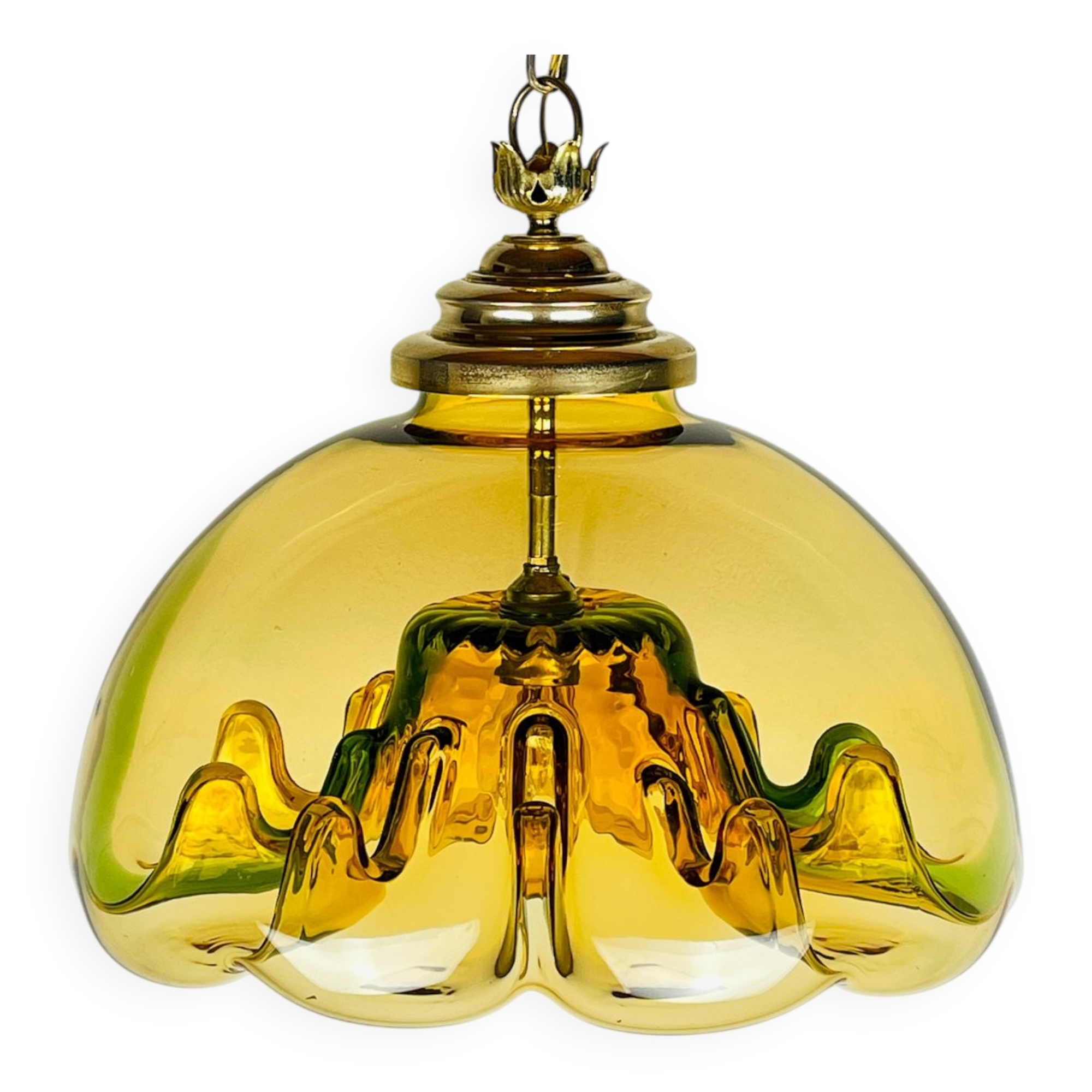 Mid-Century Murano Hanging Lamp Medusa, Italy, 1960s