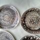 6 flat ceramic plates from Niderviller Foam model