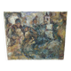 Village Bell Tower – Impressionist Oil Painting