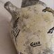 Vintage French Studio Ceramic Pitcher by Ghila – Lascaux Cave Art Styl