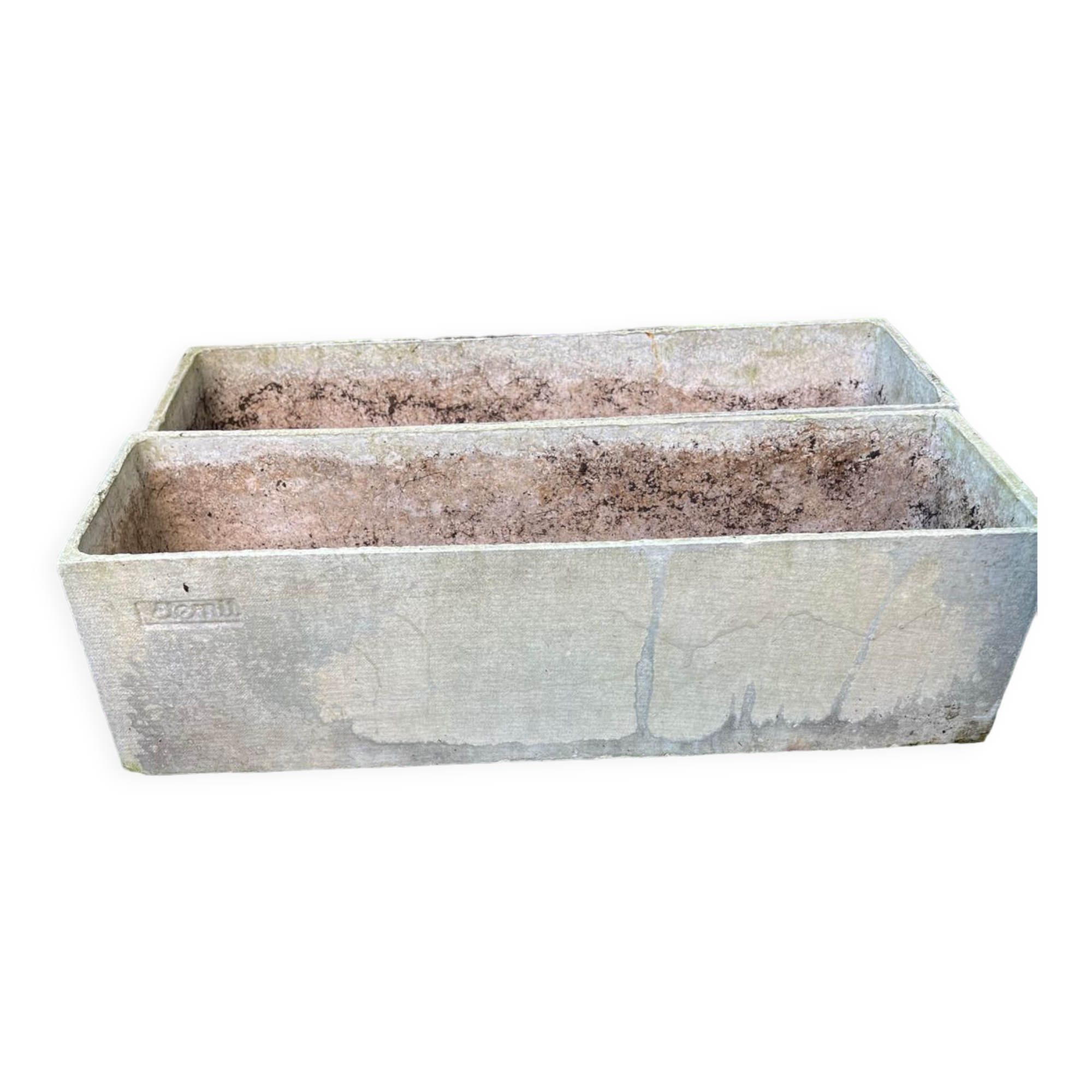 Pair of planters Eternit