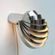Vintage Space Age Swiss Model Visier Magnetic Wall Lamp by E. R. Nele for Temde, 1970s