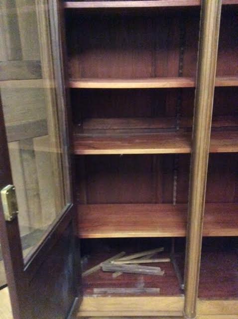 Library 3 glass doors