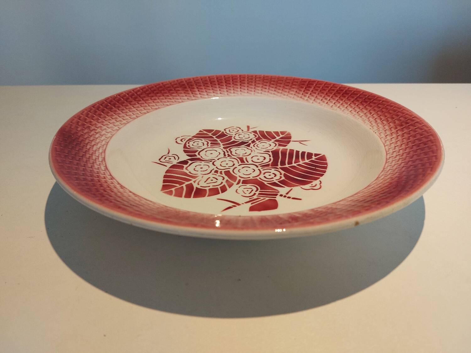 Round dish KG Lunéville France