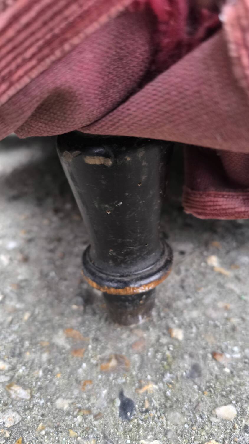 Pink velvet cocktail chair