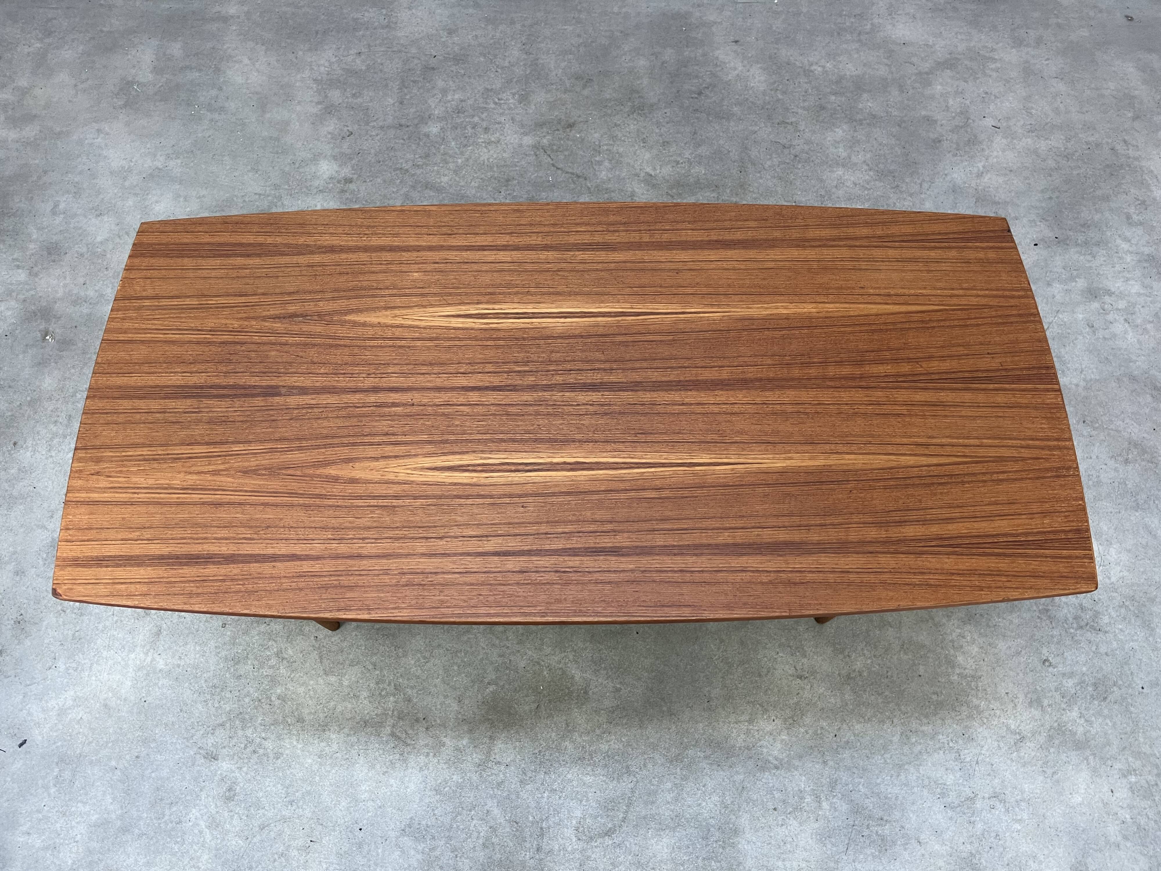 Scandinavian teak coffee table, 1960s