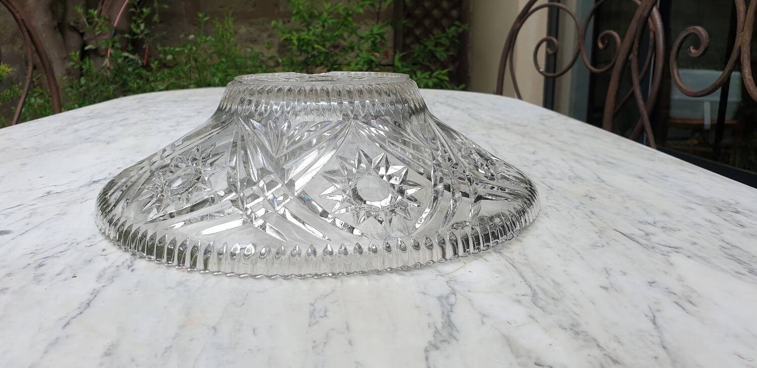 Crystal salad bowl 29cm