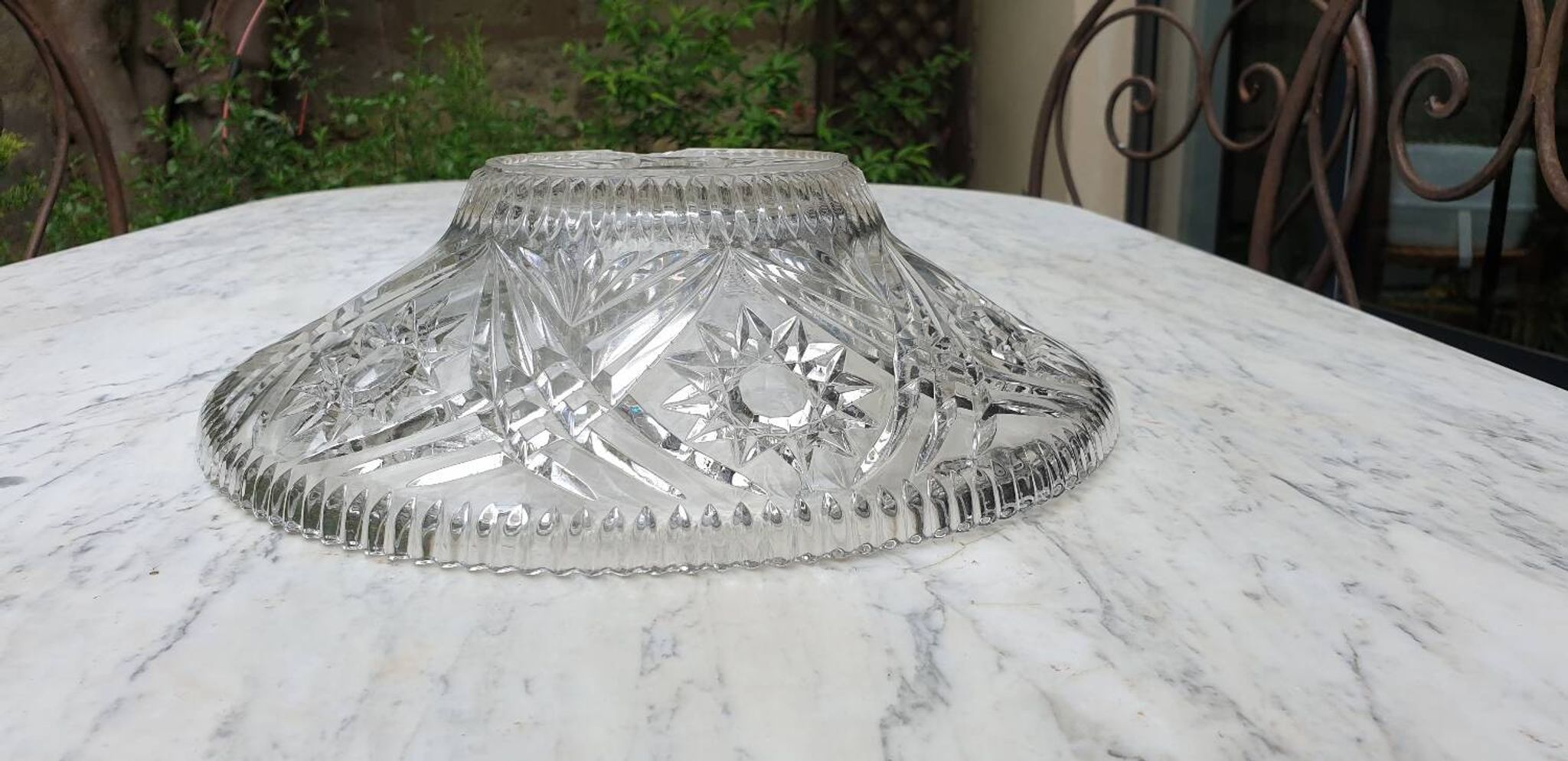 Coupe saladier en cristal 29cm