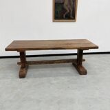 Monastery farm table in oak 1900