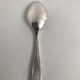 6 small metal silver spoons