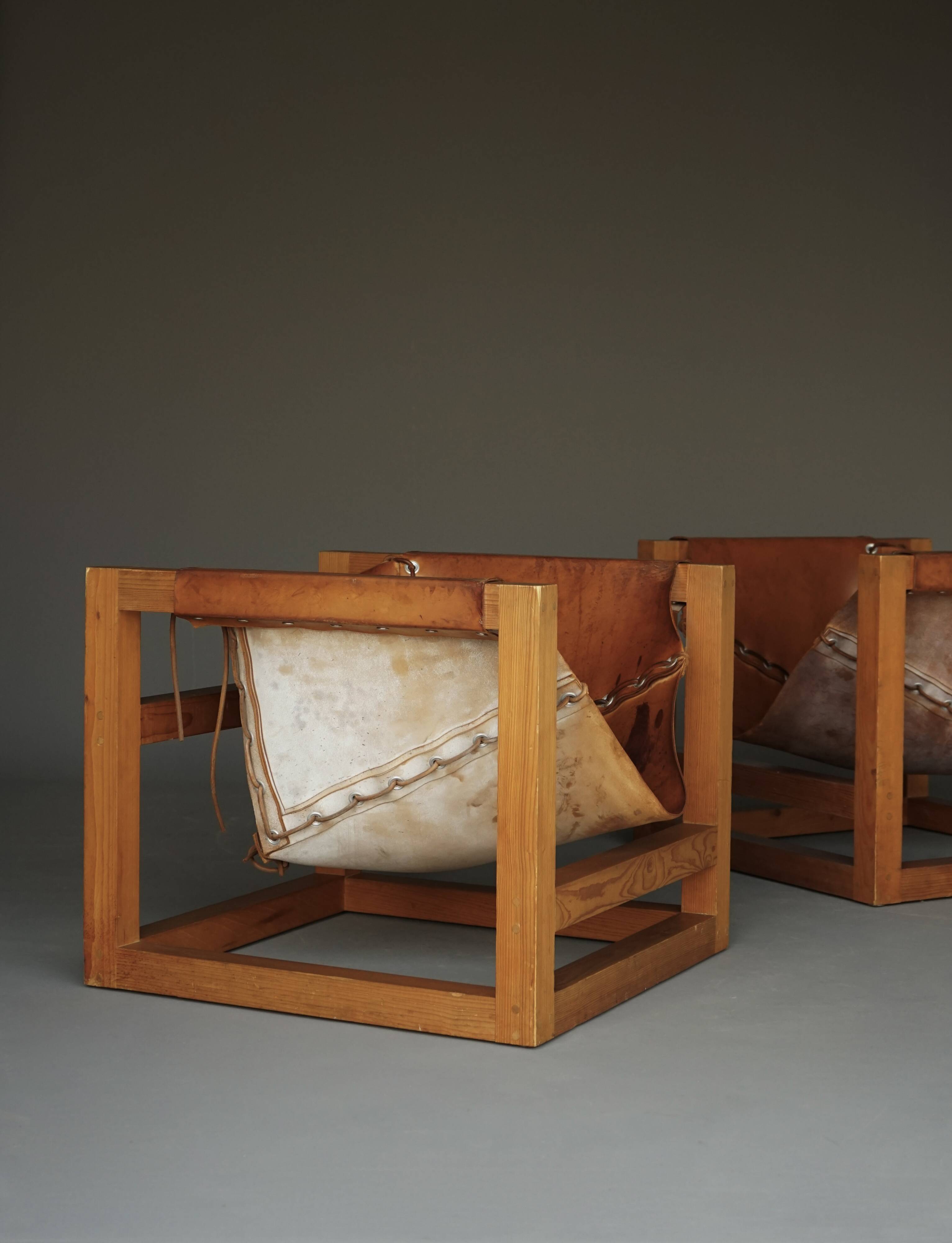 Pair of Heinz Witthoeft Tail 4 Lounge Chairs, Germany 1959