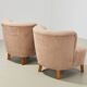 Pair of Swedish Lounge Chairs 1940s