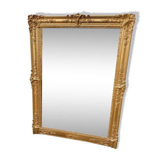 Grand miroir ancien doré – style Louis XV