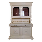 pretty white lacquered Renaissance style sideboard circa 1850