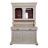 pretty white lacquered Renaissance style sideboard circa 1850