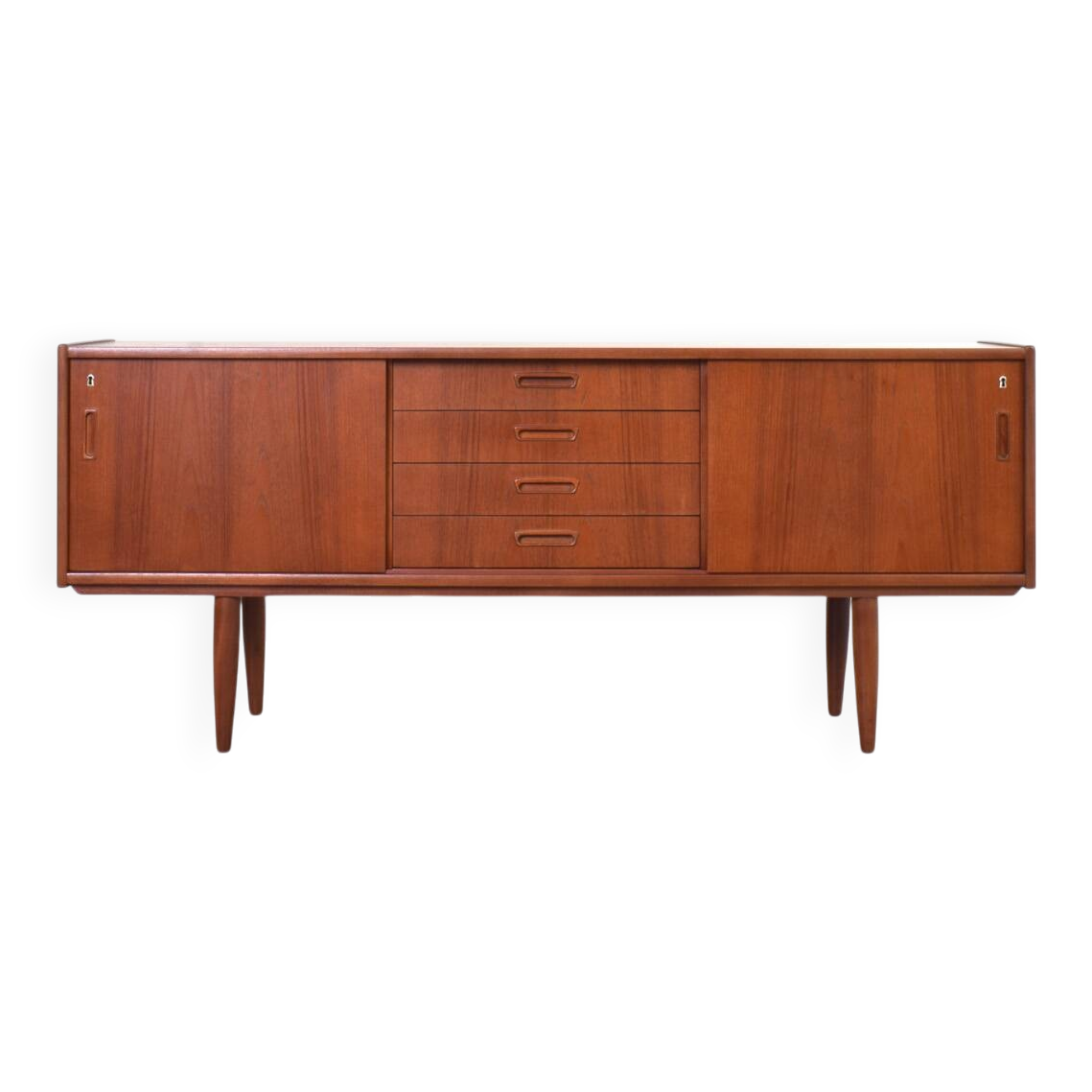 Mid-Century Danish Teak Sideboard, 1960s.