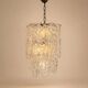 Spun sugar pendant by Vistosi for Mazzega, 1960s