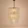 Spun sugar pendant by Vistosi for Mazzega, 1960s