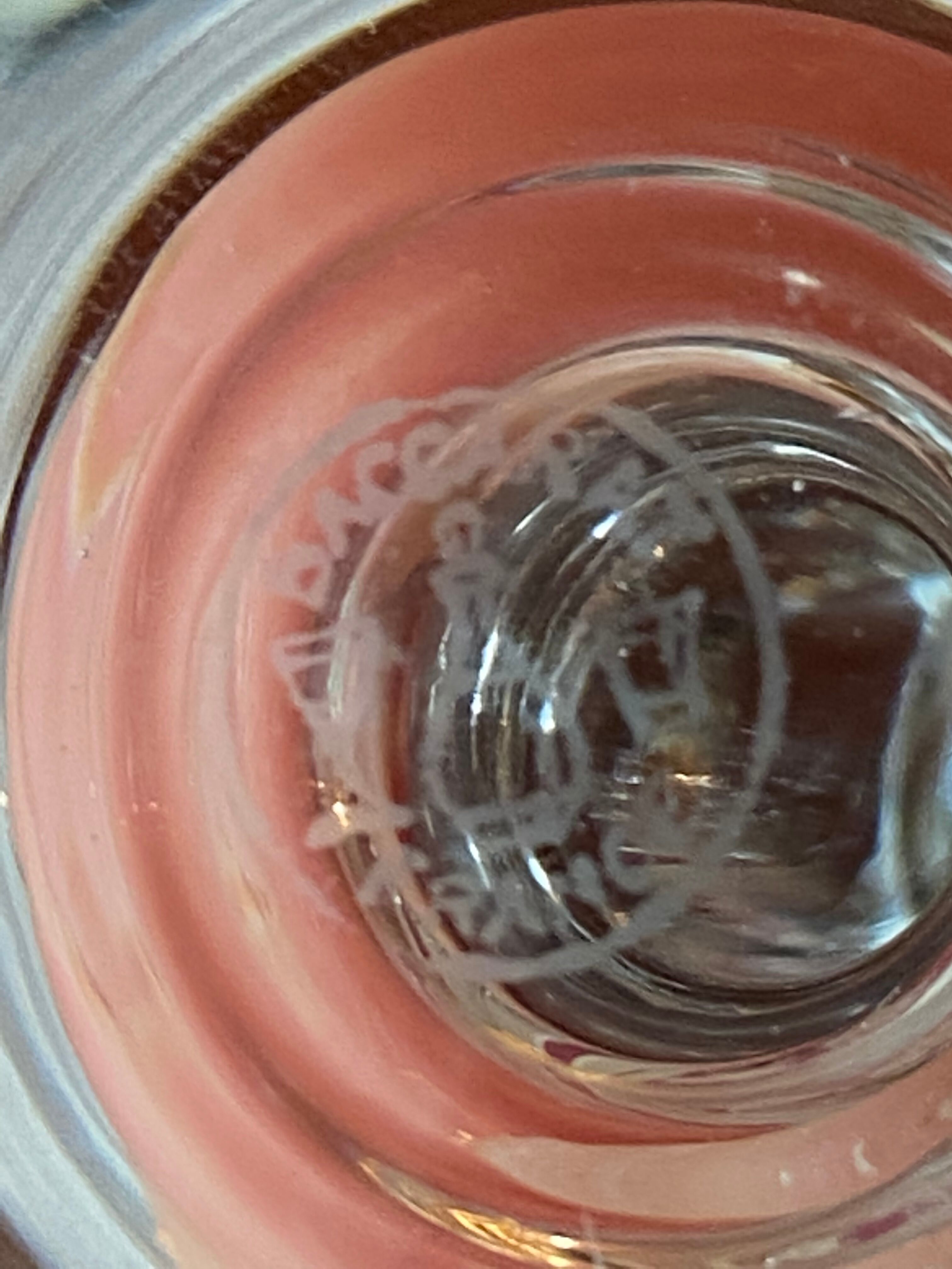 5 baccarat champagne flutes