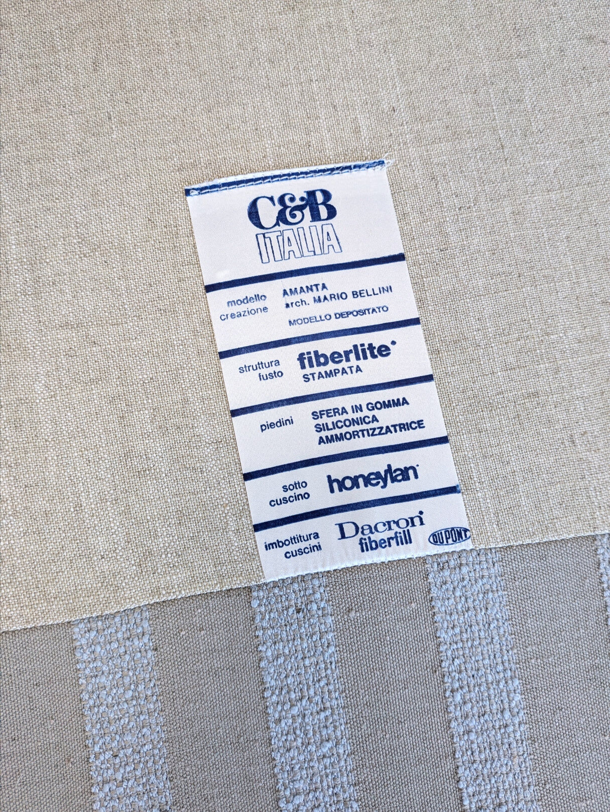 'Amanta' lounge chair early edition by Mario Bellini for C&B Italia 1960s