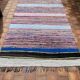 Contemporary and artisanal carpet 290 x 138 cm