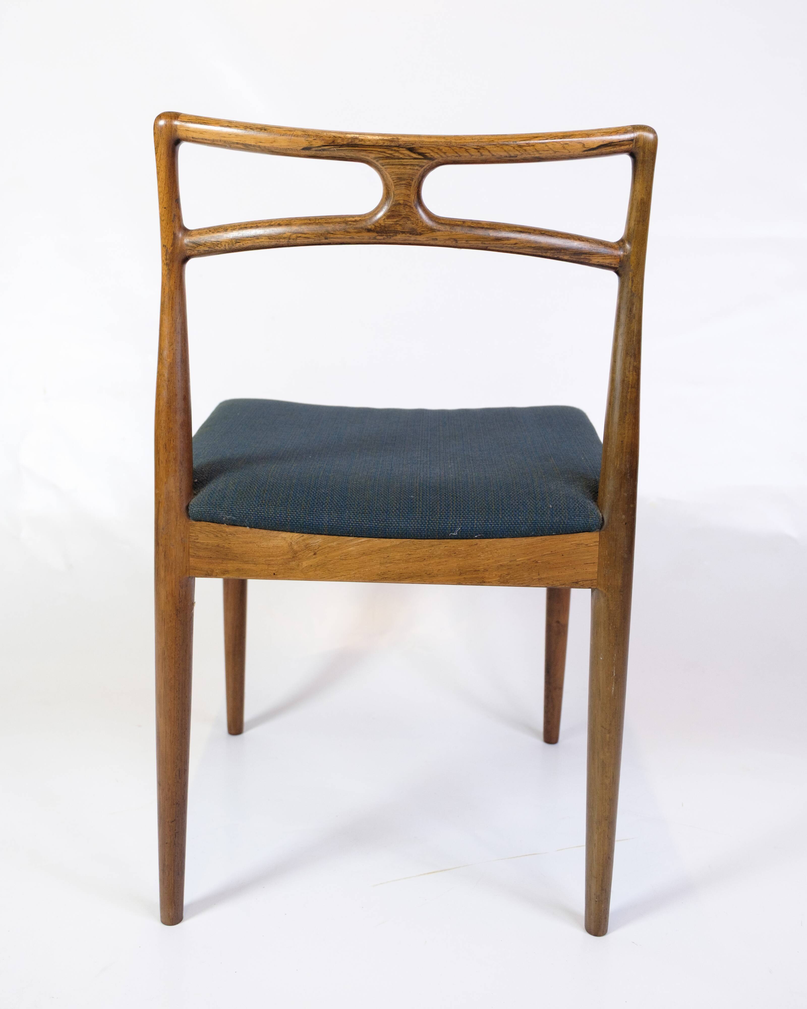 Set Of Six Dining Chairs Model 94 Made In Rosewood By Johannes Andersen