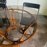 Bamboo table from the 1970s