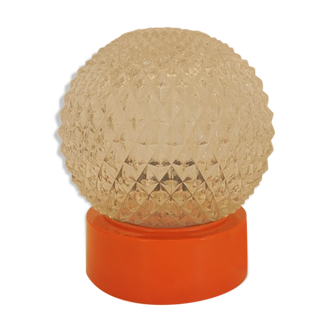 Lampe boule à poser vintage