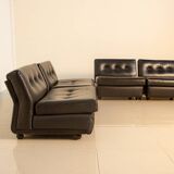Set of 5 "Amanta" armchairs by Mario Bellini for C&B Italia 80's