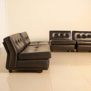 Set of 5 "Amanta" armchairs by Mario Bellini for C&B Italia 80's