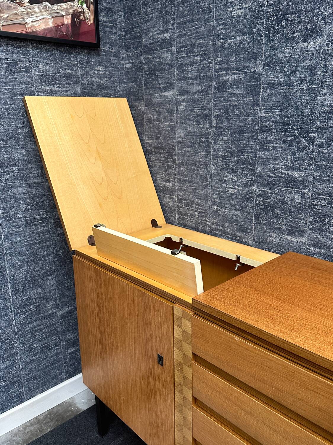 Vintage Scandinavian sideboard