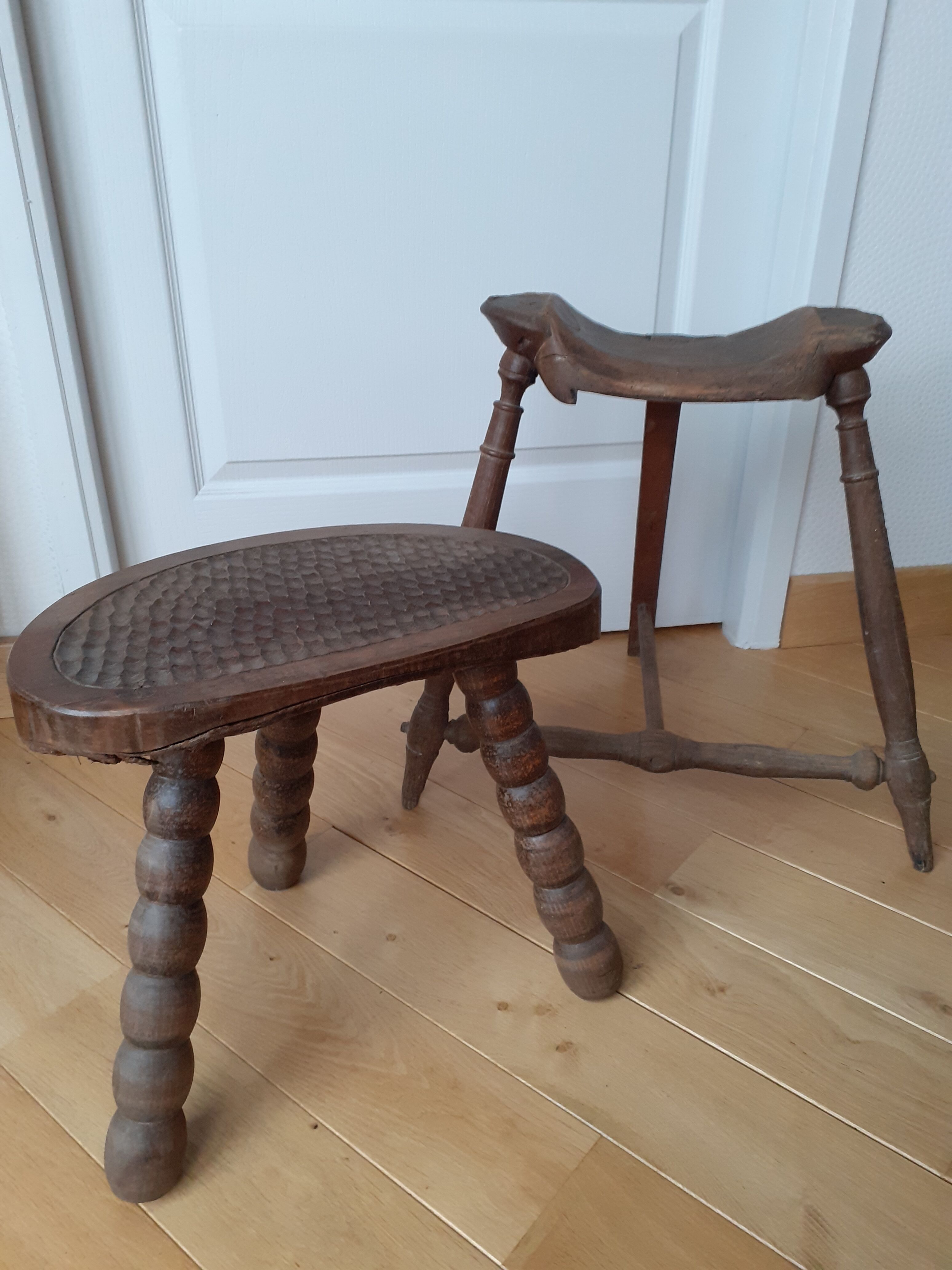 Ancient milking stool
