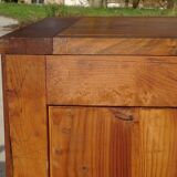 Simple walnut chest of drawers