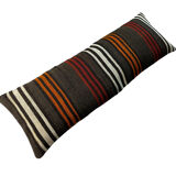 Vintage turkish kilim cushion cover, 120 x 40 cm