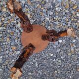 Brutalist vine stool