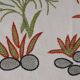 Vintage hand-embroidered tablecloth 51x188 cm