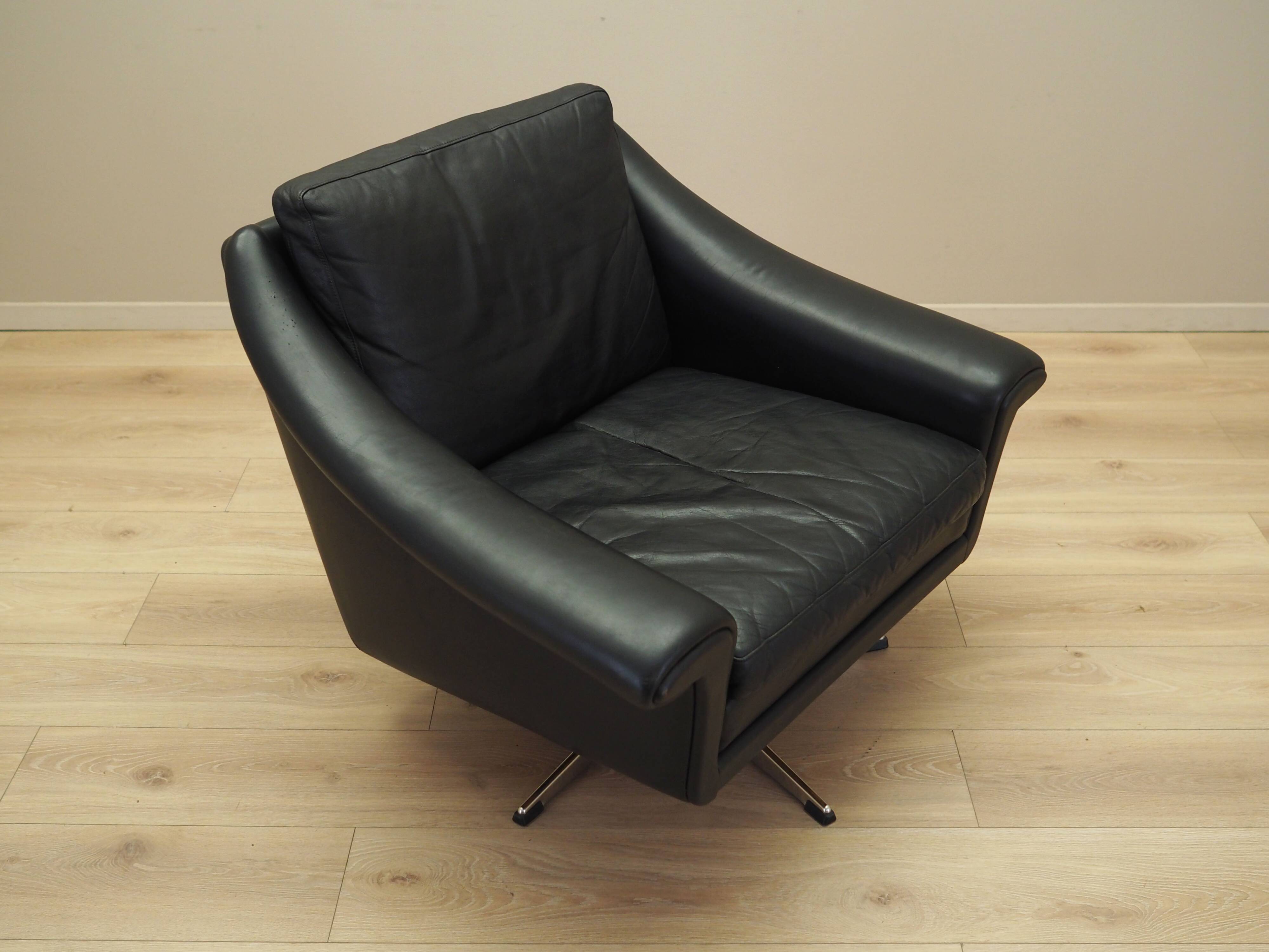 Fauteuil pivotant, design danois, années 1960, fabricant : Eran Møbler, designer :
