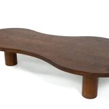 Organic Shaped Wooden Coffee Table, Contemporary, Italy