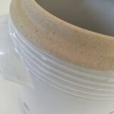 Stoneware storage jar with blue decoration – La Chapelle des Pots