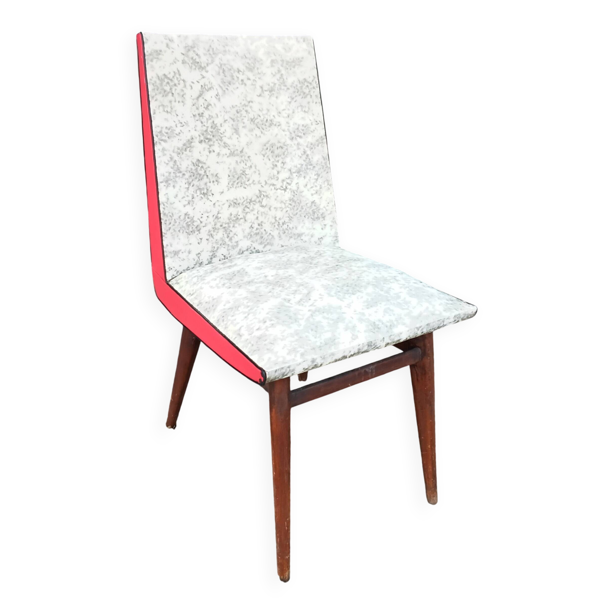 Chaise vintage pieds compas
