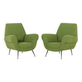 Gigi Radice attr. to lounge chairs, set of two, 1960s