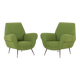 Gigi Radice attr. to lounge chairs, set of two, 1960s