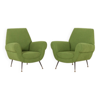 Gigi Radice attr. to lounge chairs, set of two, 1960s