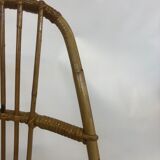 Van Rohe Noordwolde rattan chair, 1960s