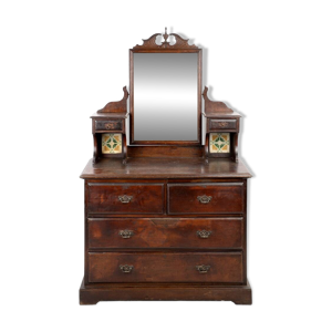 coiffeuse en bois à