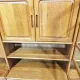 Multifunctional, modular shelving unit/wall system, teak, Denmark, 60s/70s