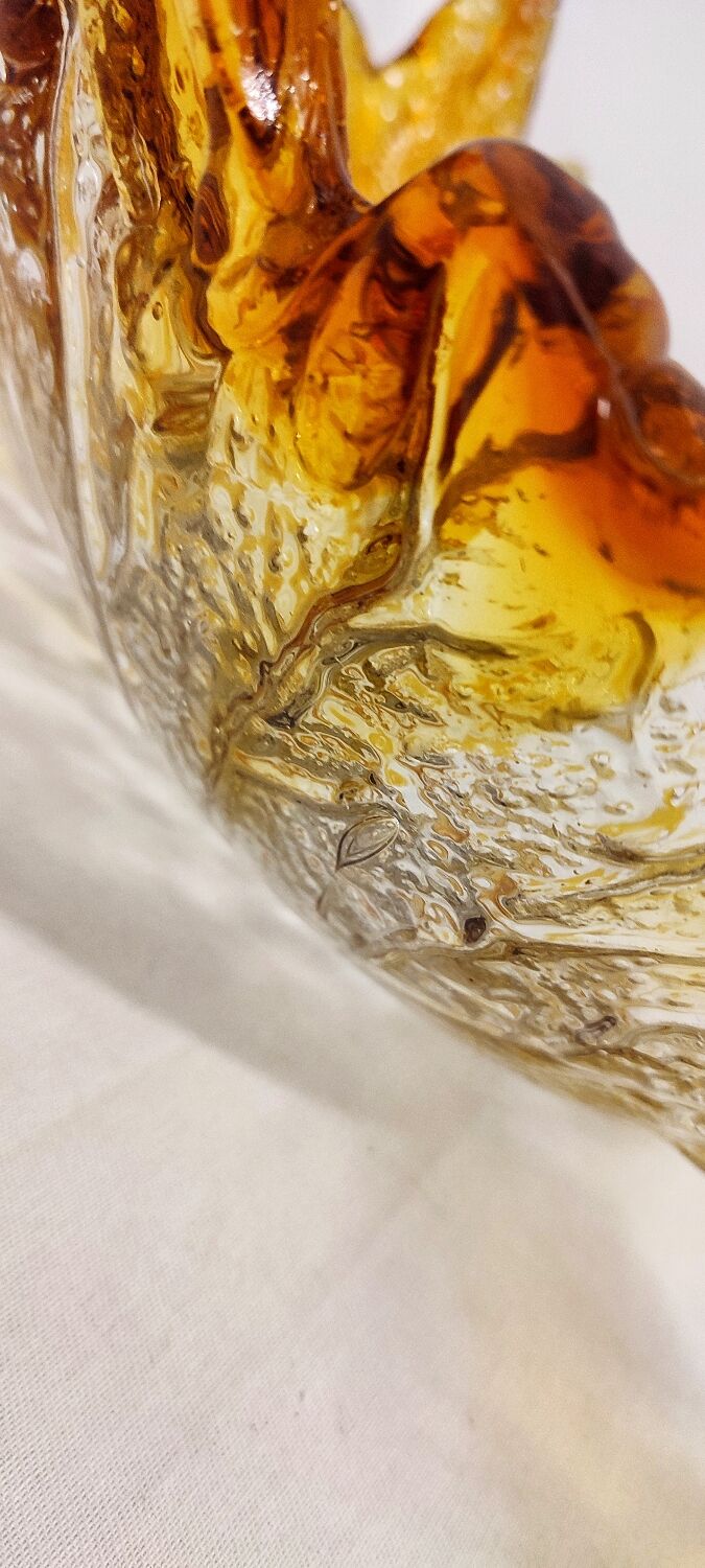 Murano glass centerpiece. Italy, 1960s.