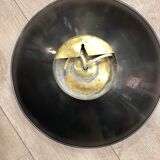 Wall lamp in gold and bronze metal