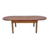 Old oval farm table 2m42