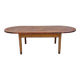 Ancienne table de ferme ovale 2m42